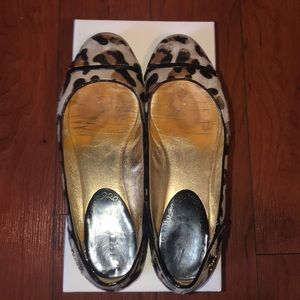 Coach Leopard Ballet Women’s Flats